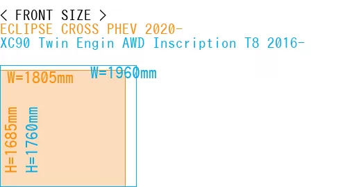 #ECLIPSE CROSS PHEV 2020- + XC90 Twin Engin AWD Inscription T8 2016-